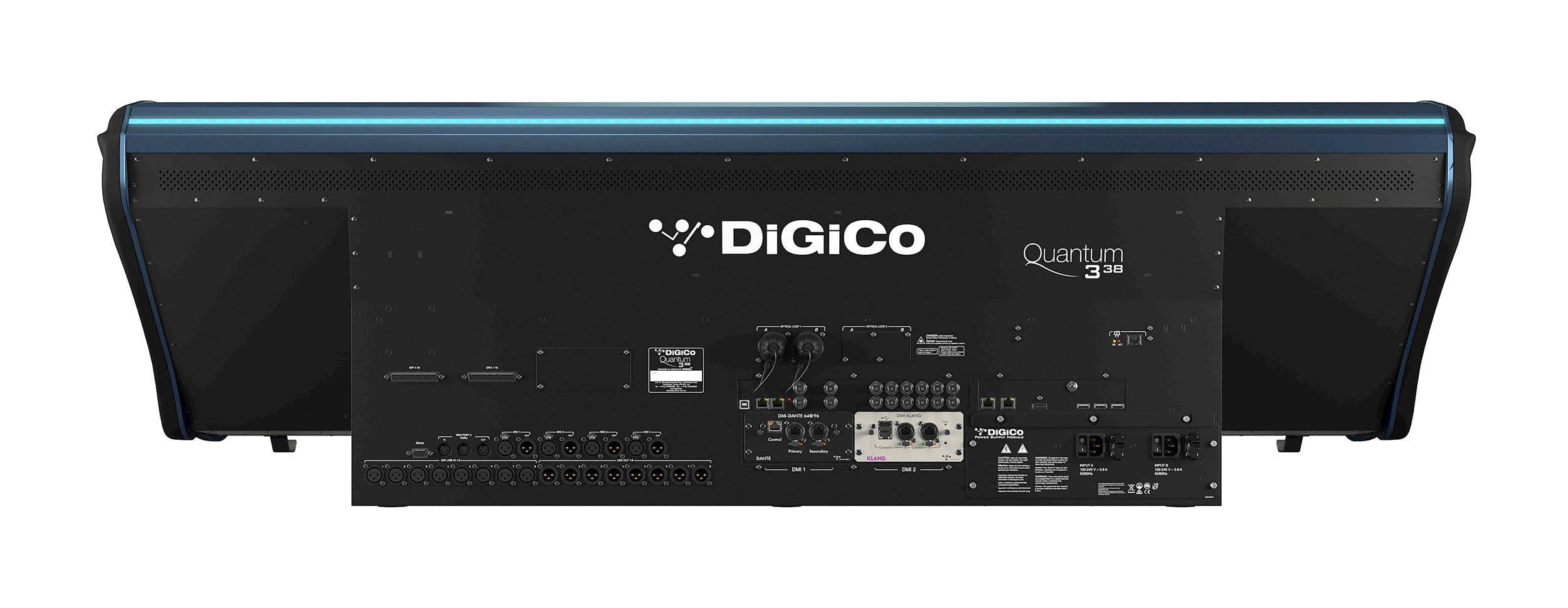 DiGiCo Quantum 338 Digital Mixing Console with WAVES FO Q338 Plugin - X-Q338-WS by DiGiCo