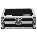 Odyssey FZGS12MX1 Universal Low Profile 12″ Format DJ Mixer Flight Case with Glide Platform - Hollywood DJ