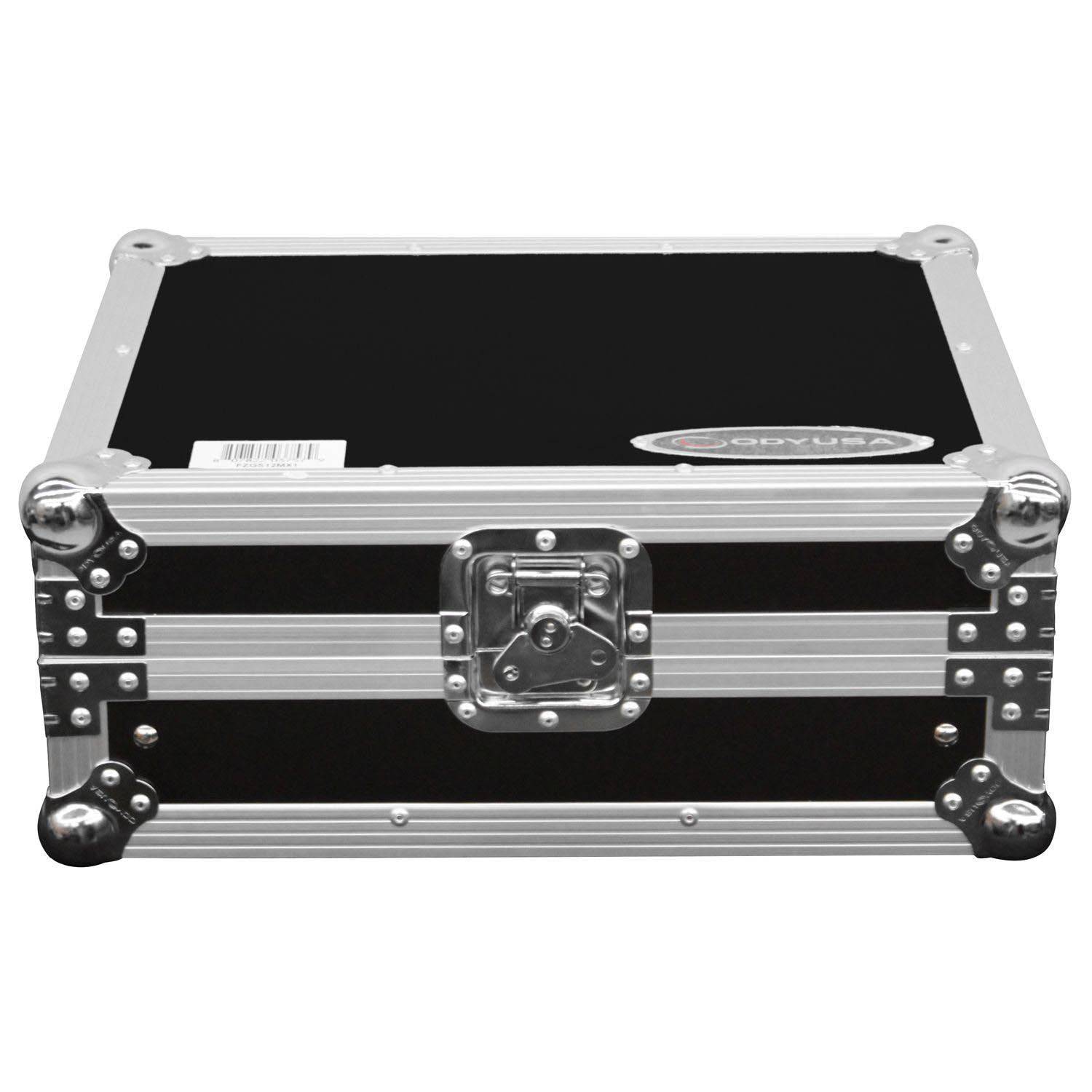 Odyssey FZGS12MX1 Universal Low Profile 12″ Format DJ Mixer Flight Case with Glide Platform - Hollywood DJ