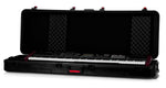 Gator Cases GTSA-KEY88 Keyboard Case for 88-note Keyboards with Wheels - Hollywood DJ