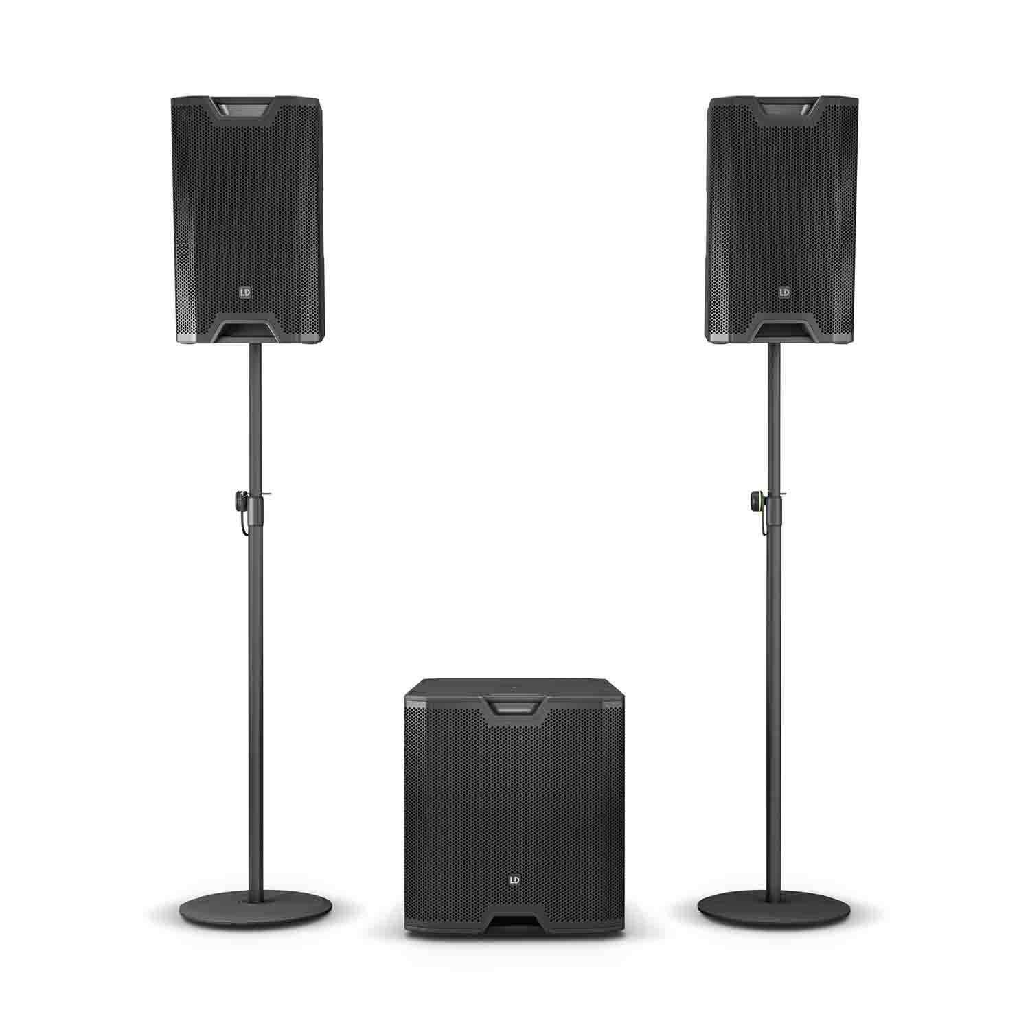 LD Systems ICOA SUB 18 A Powered Bass Reflex PA Subwoofer - 18 Inch - Hollywood DJ