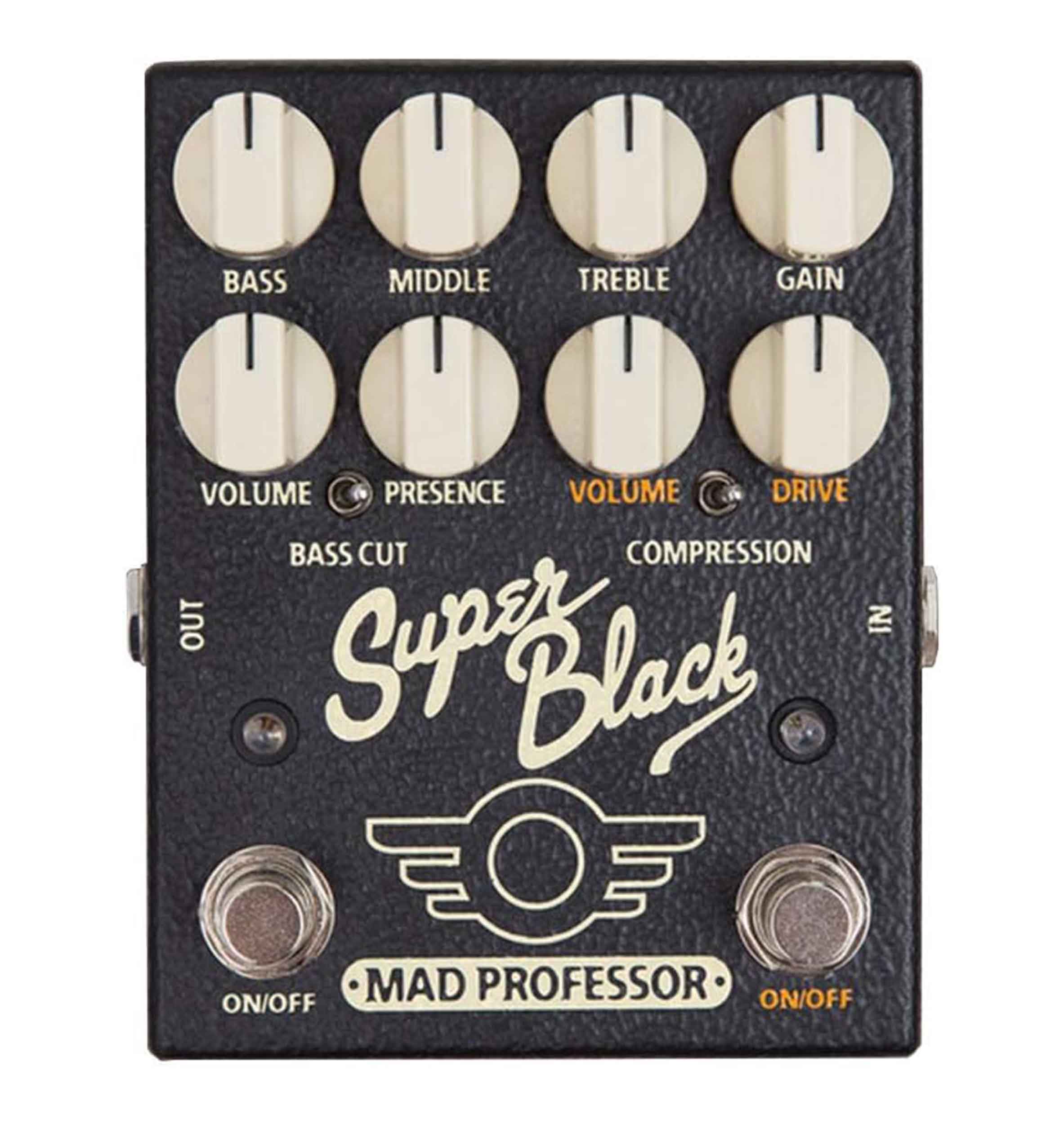 Mad Professor Super Black Guitar Effects Pedal - Hollywood DJ