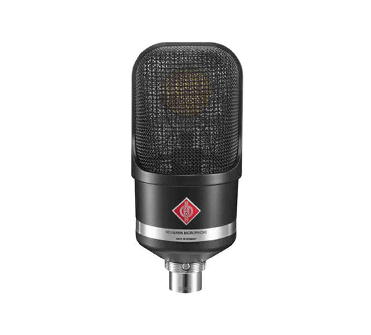 Neumann TLM 107 BK Large-Diaphragm Multipattern Condenser Microphone - Black - Hollywood DJ