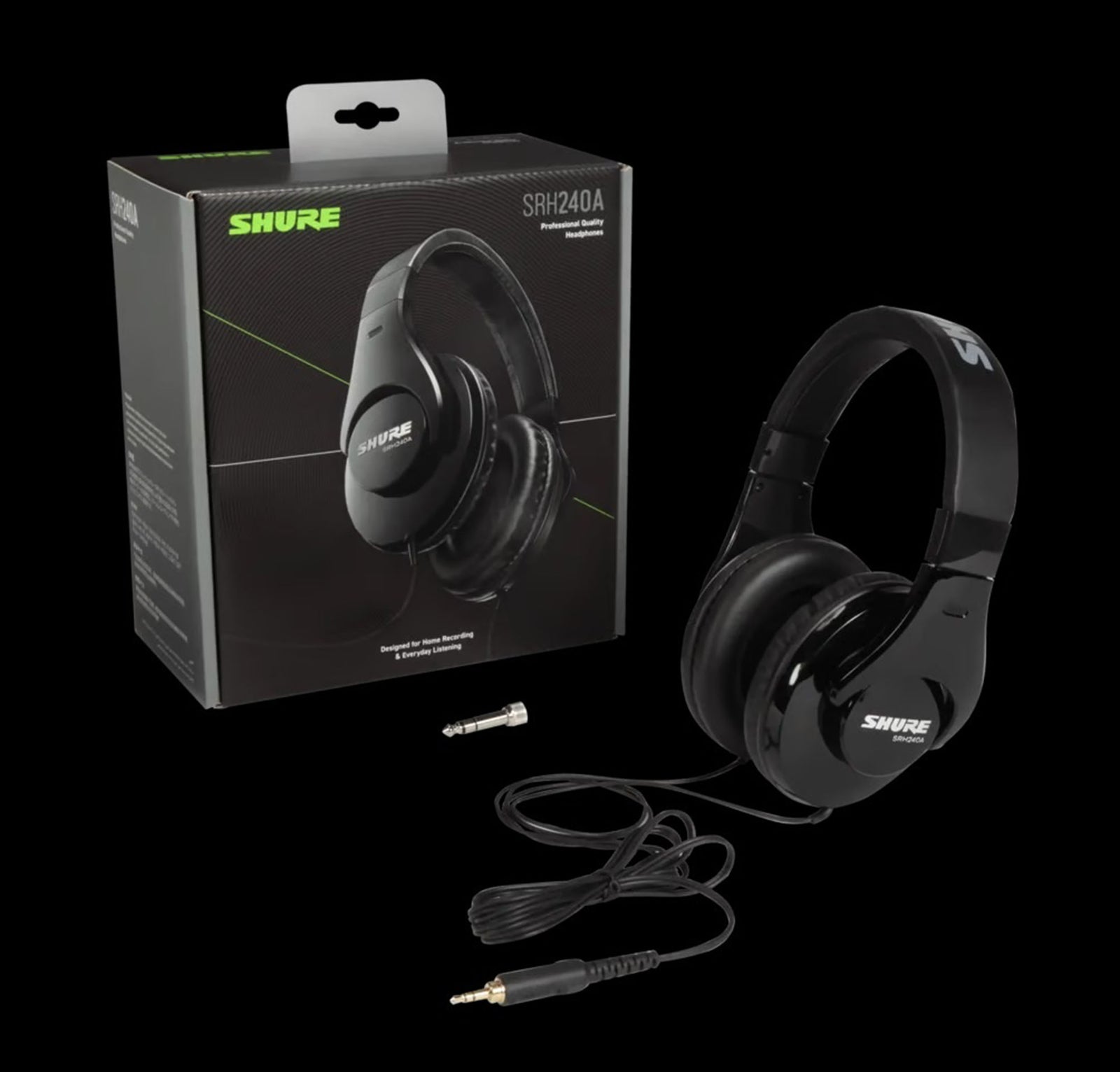 Shure SRH240A-BK, Professional Quality Headphones by Shure