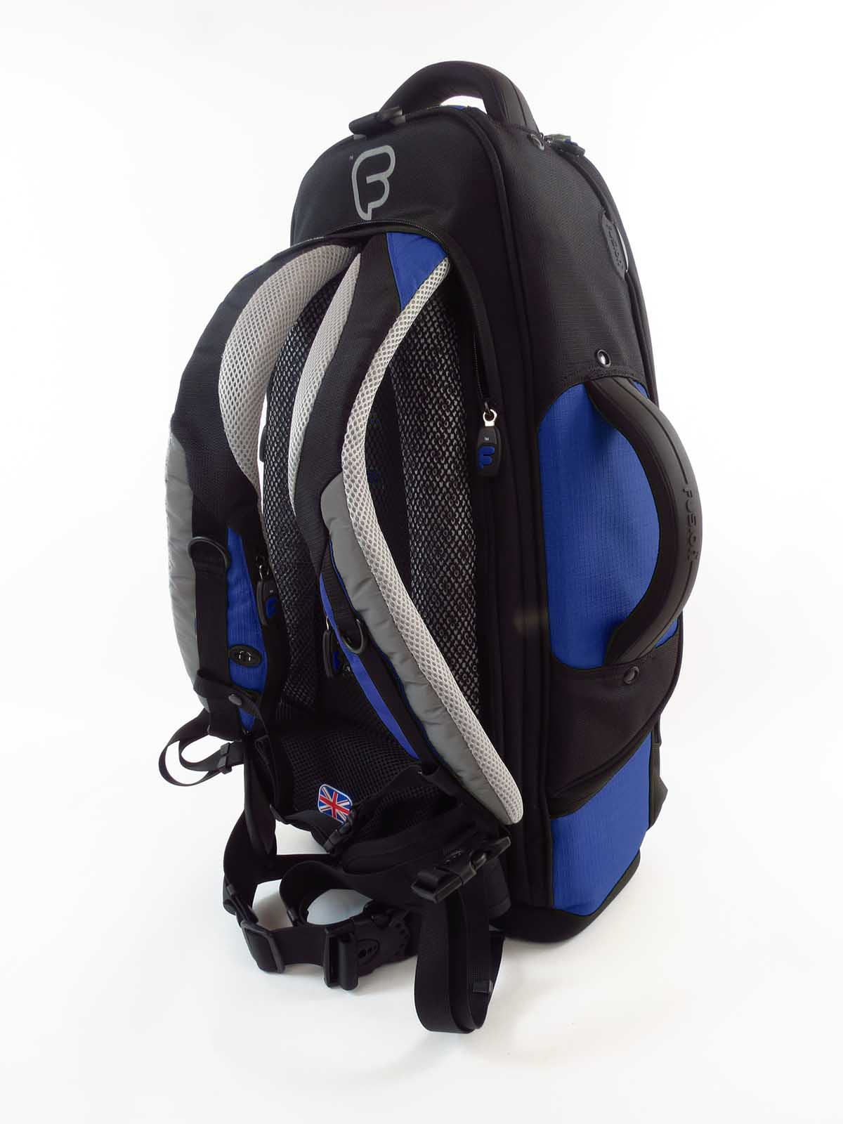 Fusion FB-PW-01-B Premium Series Alto Saxophone Gig Bag (Blue/Black) - Hollywood DJ