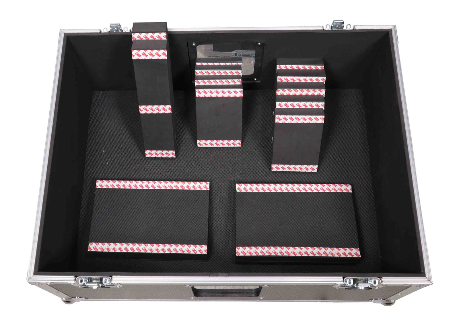 ProX XS-SP523022W, Universal Line Array Speaker Flight Case fits 4x RCF HDL30, HDL20, JBL SRX910LA, DAS SARA100 - Hollywood DJ