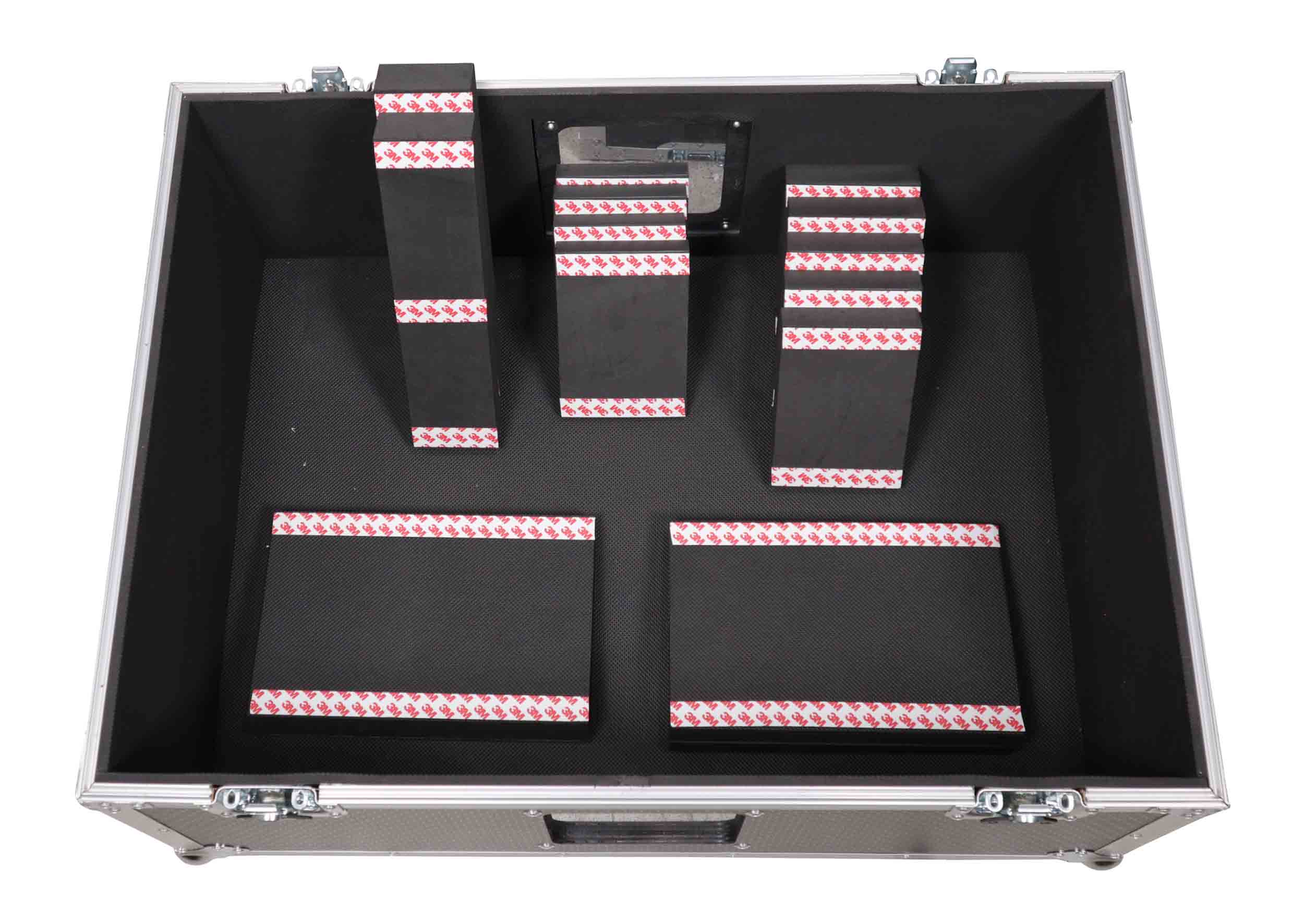ProX XS-SP523022W, Universal Line Array Speaker Flight Case fits 4x RCF HDL30, HDL20, JBL SRX910LA, DAS SARA100 - Hollywood DJ