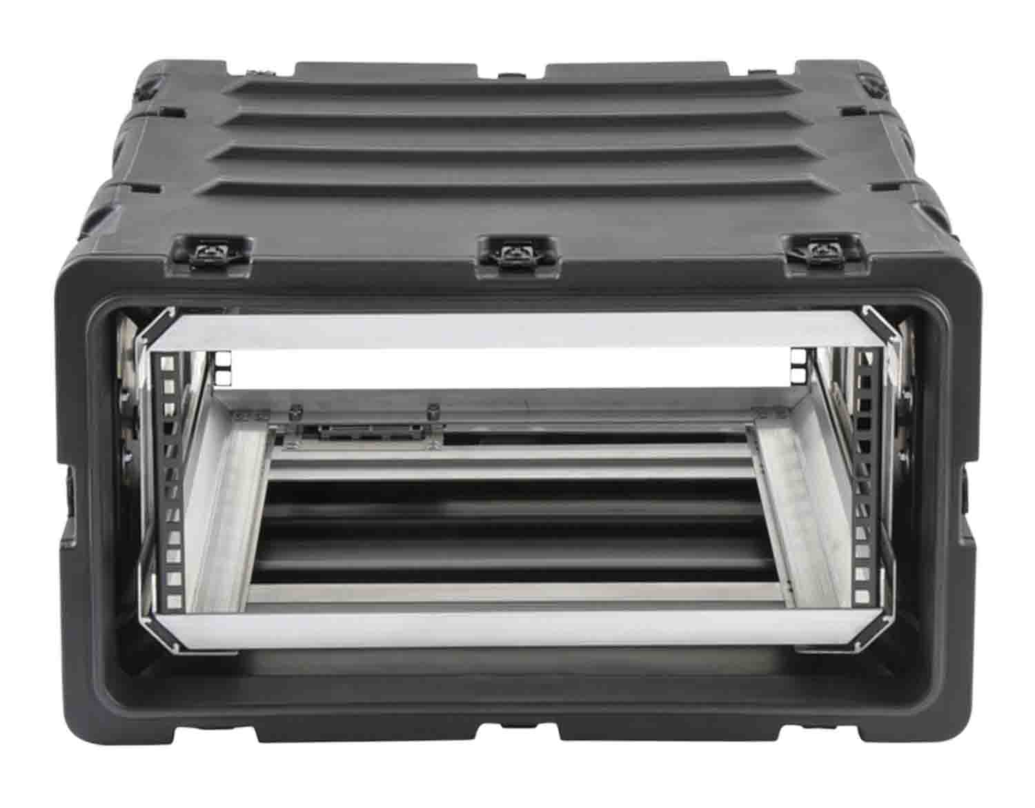 SKB Cases 3RR-4U24-25B 4U 24-inch Deep RR Series Shock Rack Case - Hollywood DJ