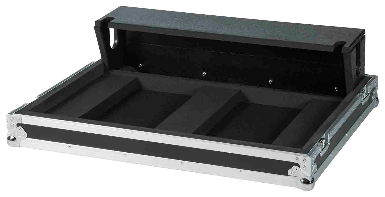 Gator Cases G-TOURQU32 Flight Case for Allen & Heath QU32 Mixing Console with Doghouse Design - Hollywood DJ