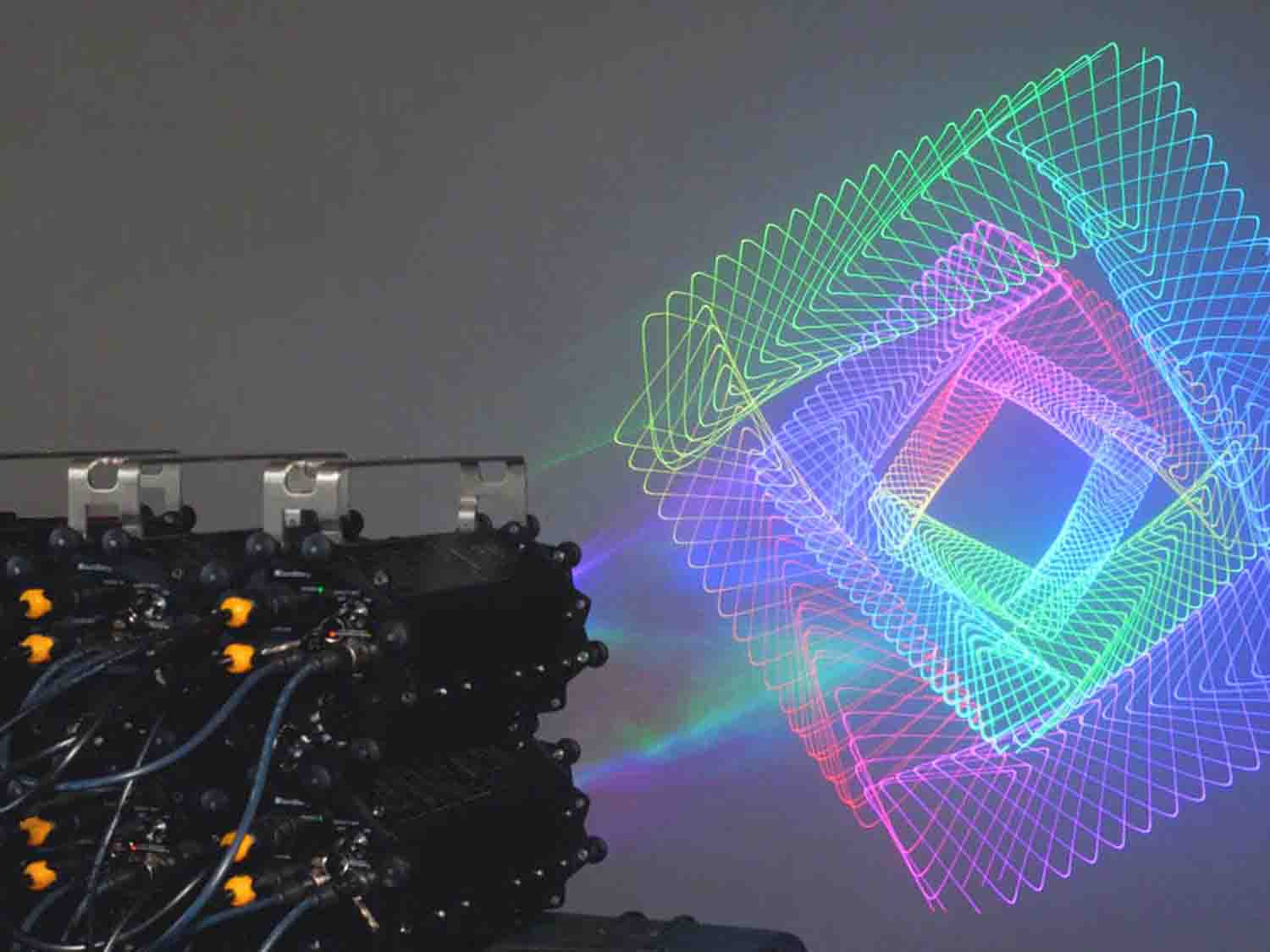 Kvant Lasers BurstBerry cluster (6-units) Laser Show Projector - Hollywood DJ