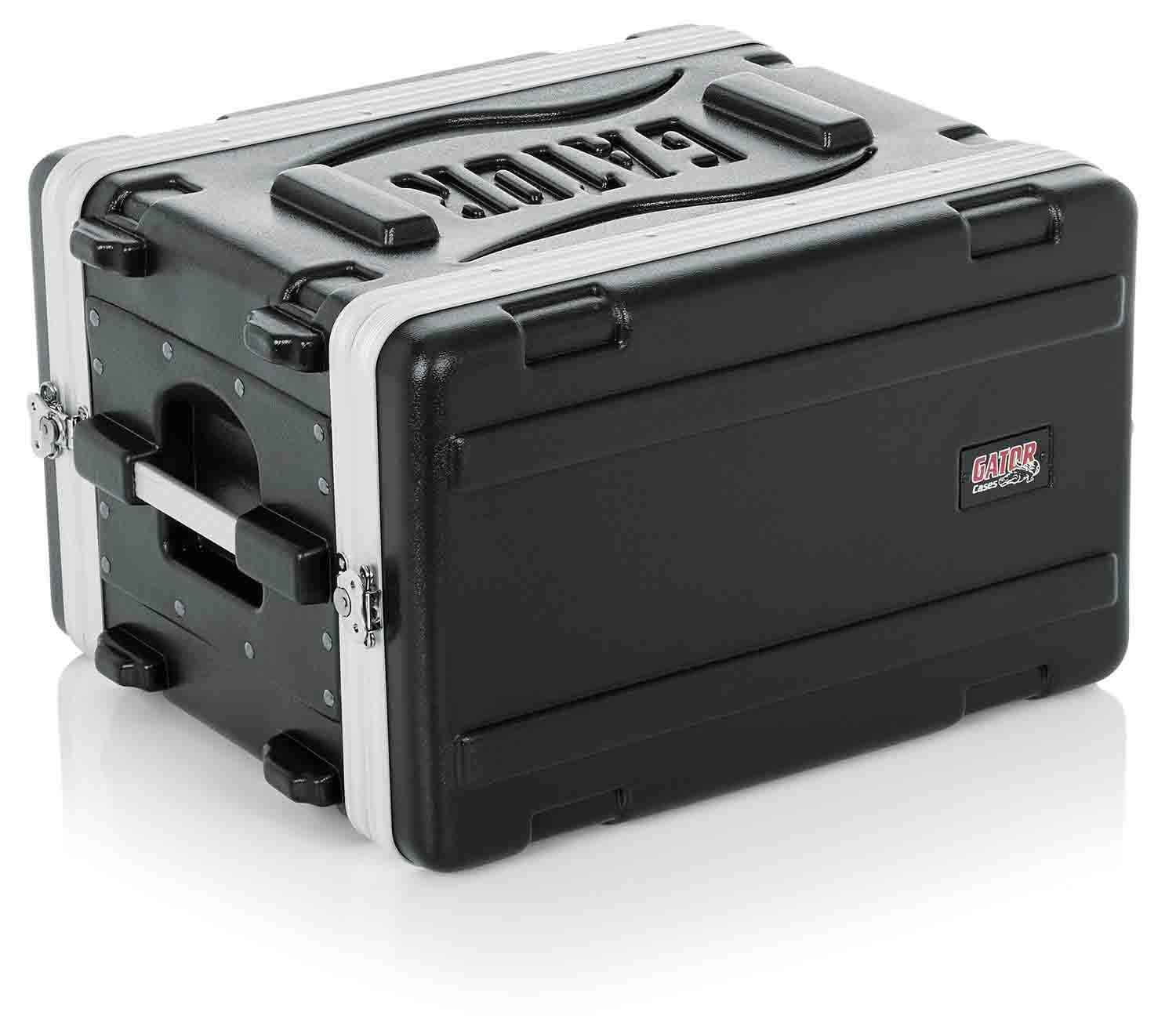Gator Cases GR-6S Shallow Molded 6U Audio Rack Case 14.25″ Deep - Hollywood DJ