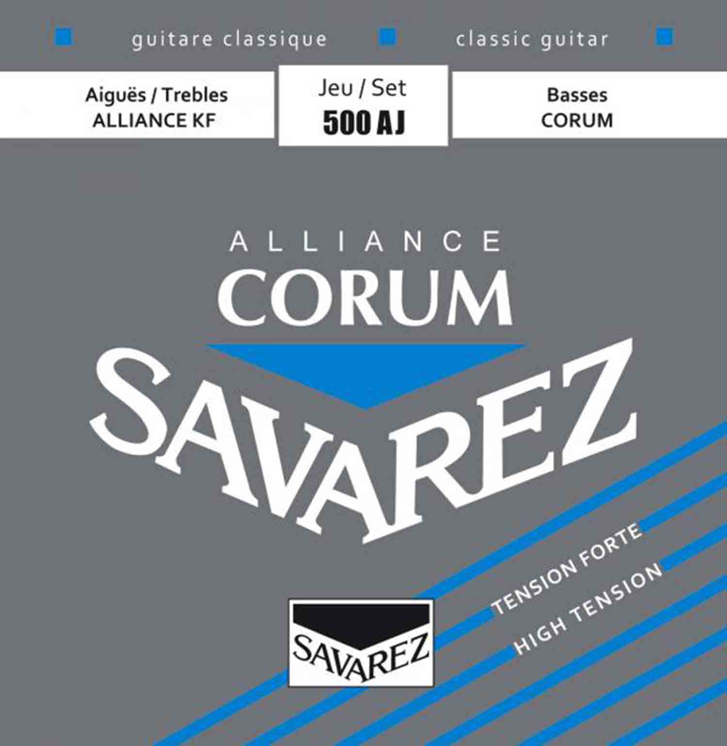 Savarez 500AJ Alliance Corum High Tension Guitar Strings - Hollywood DJ