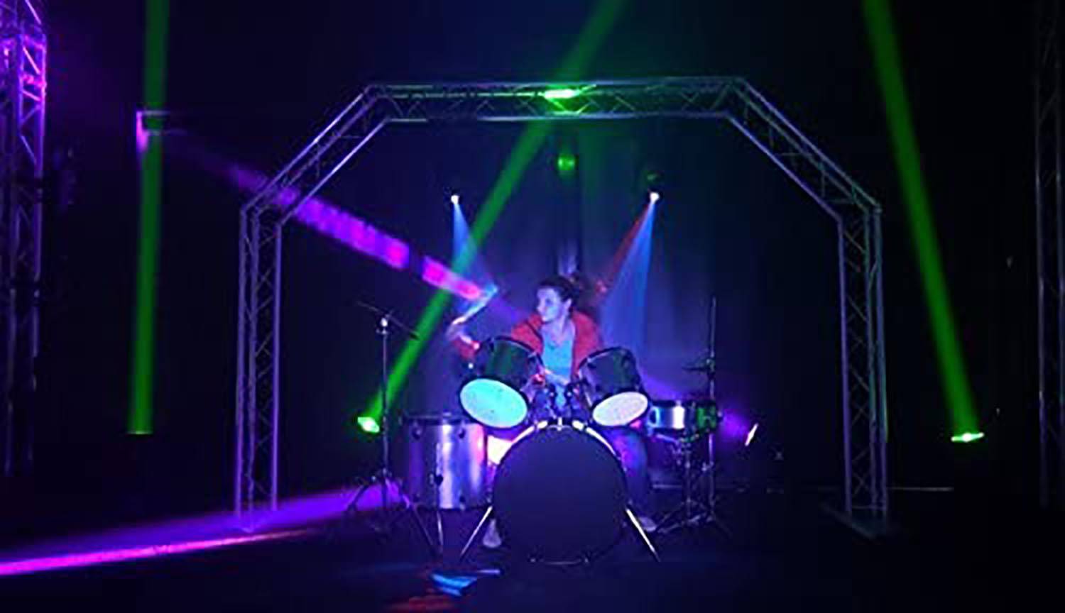 Chauvet Trusst Qt-Arch Truss Arch Kit for DJ/Entertainment Light Events - Hollywood DJ