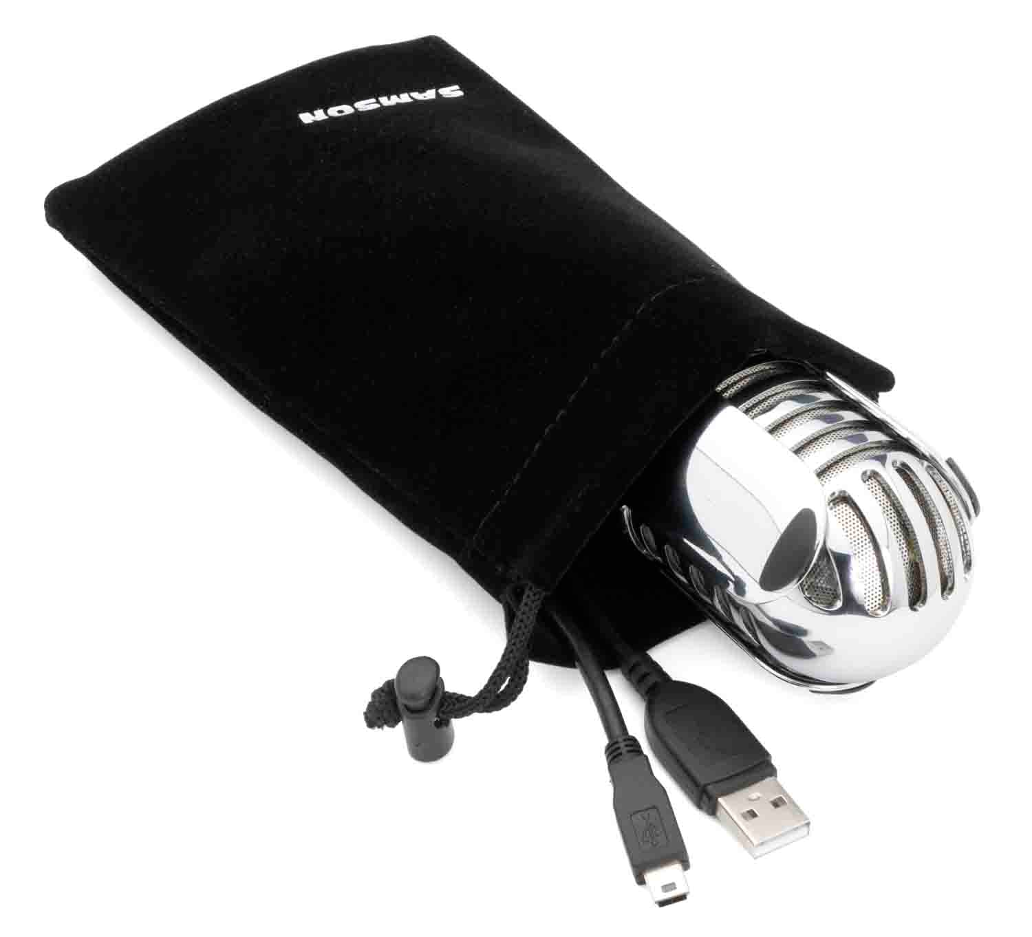 Samson Meteor Mic USB Studio Condenser Microphone - Hollywood DJ