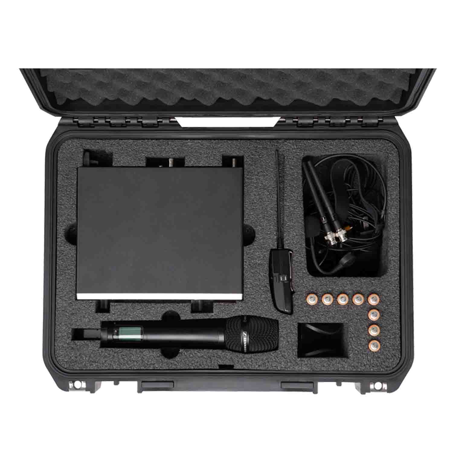 SKB Cases 3i-1711-SEN iSeries Sennheiser Case for EW100, EW300, EW500 Wireless Microphone Systems - Hollywood DJ