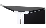 ProX XF-CSB X2, Set of 2 Aluminum Corner Shelves for DJ Facade - Black - Hollywood DJ