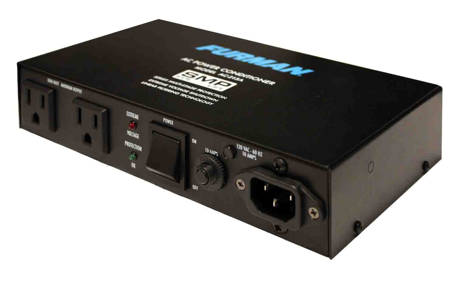 Furman AC-215A 10A Two Outlet Power Conditioner - Hollywood DJ