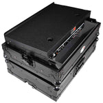 B-Stock: ProX XS-DNMC6000LTBL DJ Flight Case for Denon DNMC6000 - MC6000MK2 Digital Controller - Black on Black - Hollywood DJ