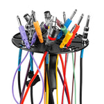 Gator Frameworks GFW-CABLEHNGRTRAY Microphone Stand Cable Hanger and Organizer - Hollywood DJ