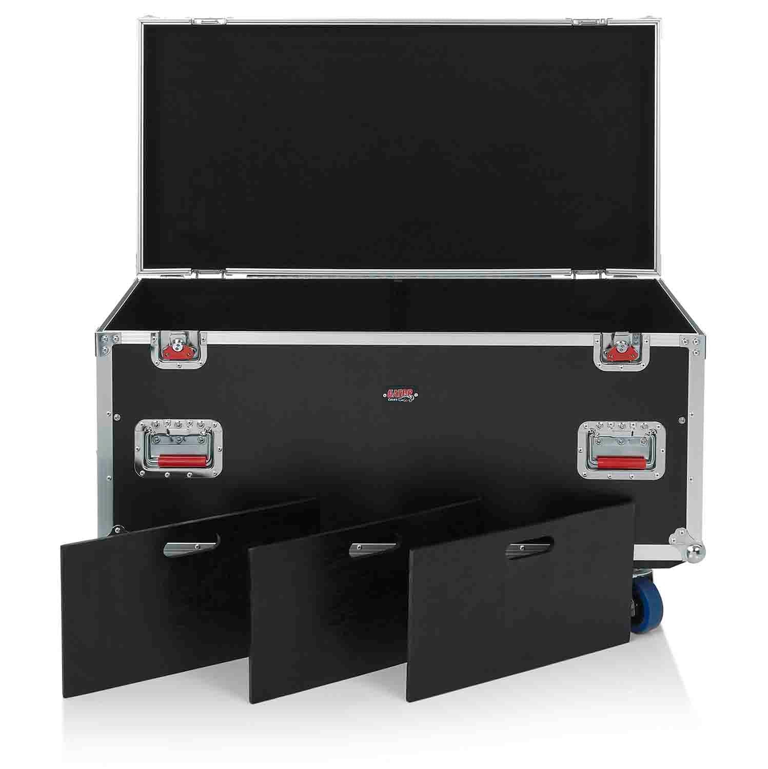 Gator Cases G-TOURTRK452212 Truck Pack Trunk Case with Dividers - 45″X 22″X 27″ - Hollywood DJ
