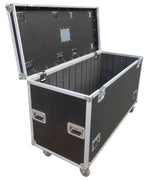 ProX XS-UTL246036W Heavy-Duty Truck Pack Utility Flight Case W-Divider, Tray Kit and 4" Casters - 24"X60"X36" - Hollywood DJ