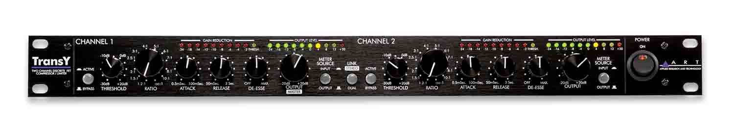 Art TransY Two Channel Discrete Transistor Fet Based Compressor and Limiter - Hollywood DJ