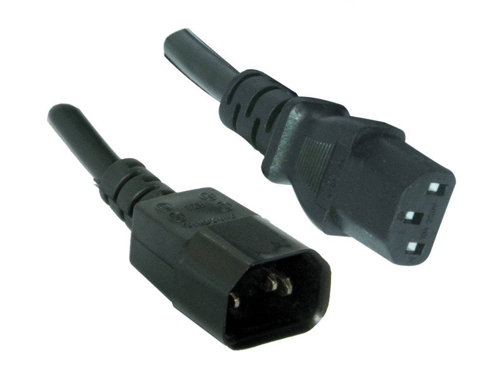 Chauvet DJ PLIEC5FT IEC Male To IEC Female Lighting Power Cable - 5' - Hollywood DJ