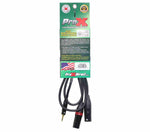 Prox XC-CMXM5, 3.5mm Mini TRS-M to Dual XLR3-M High Performance Audio Y Cable - 5 Feet by ProX Cases