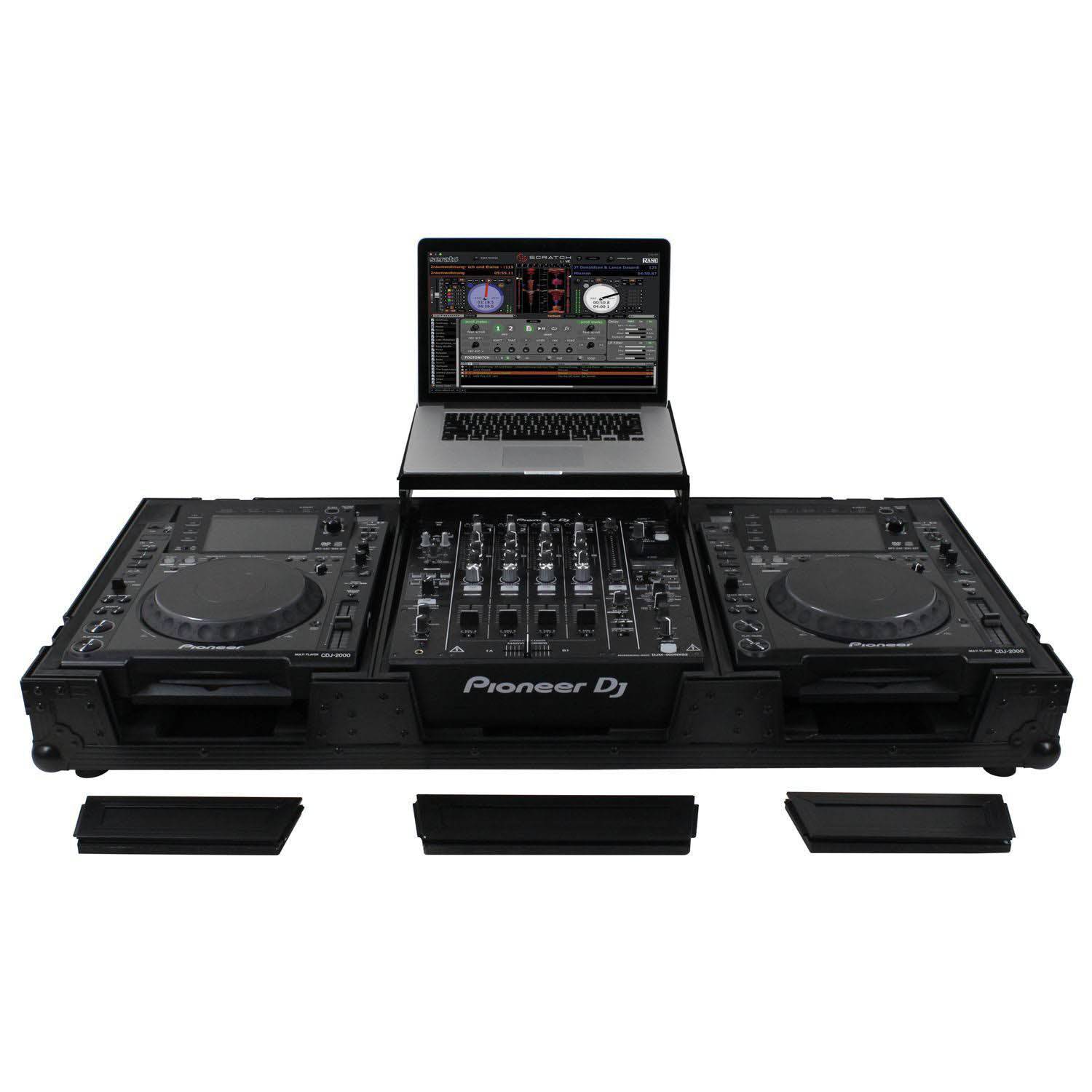 Odyssey FZGSL12CDJWRBL Low Profile Glide Style 10″ Format DJ Mixer - Hollywood DJ
