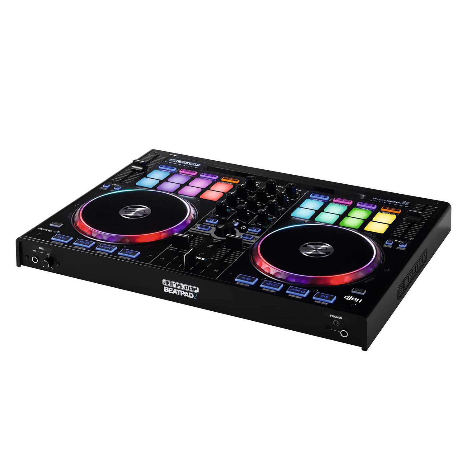 Reloop BEATPAD 2-Channel Professional DJ Controller For Mac, PC, iOS & Android Reloop