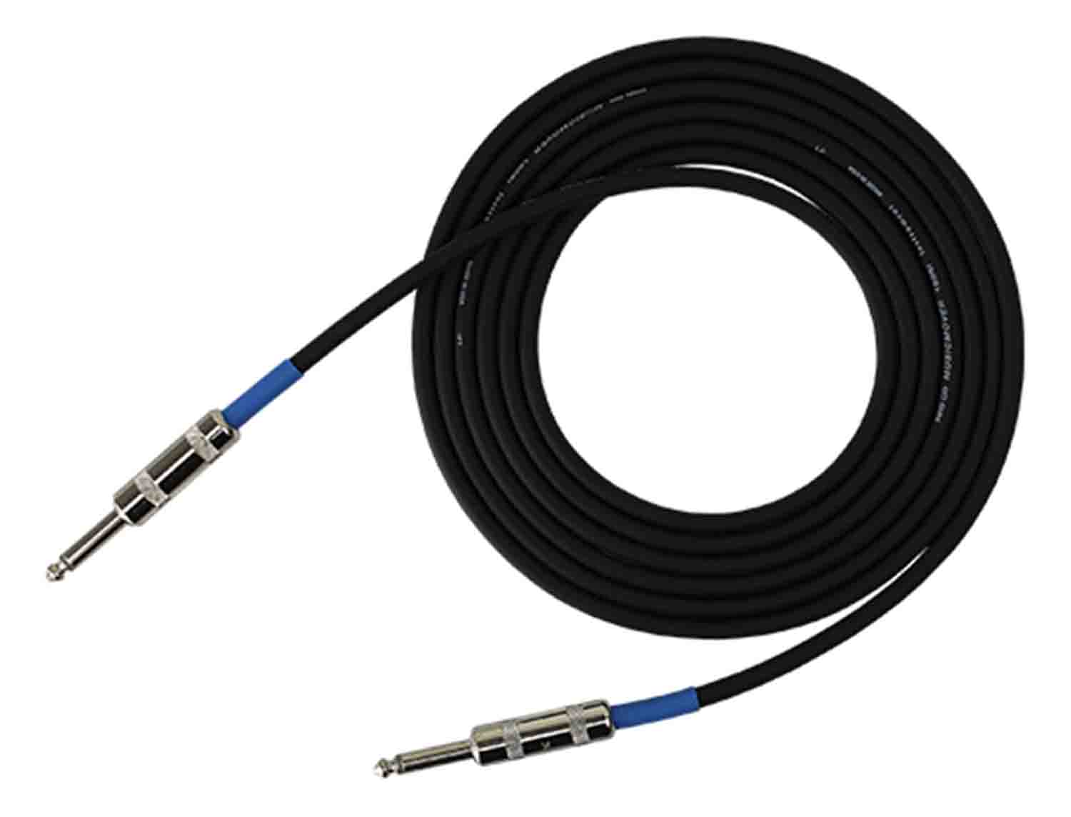 Pro Co EG-186 Excellines Series 1/4" Phone Male to 1/4" Phone Male Instrument Cable - Hollywood DJ