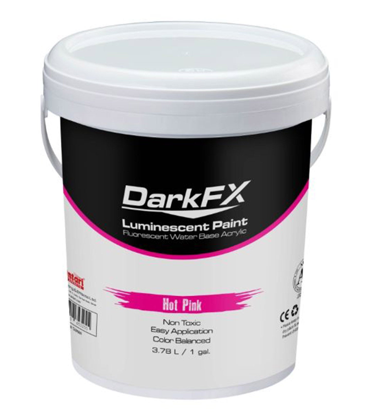 Antari DFX-VL1GL-HPK, Hot Pink UV Paint - 1 Gallon - Hollywood DJ