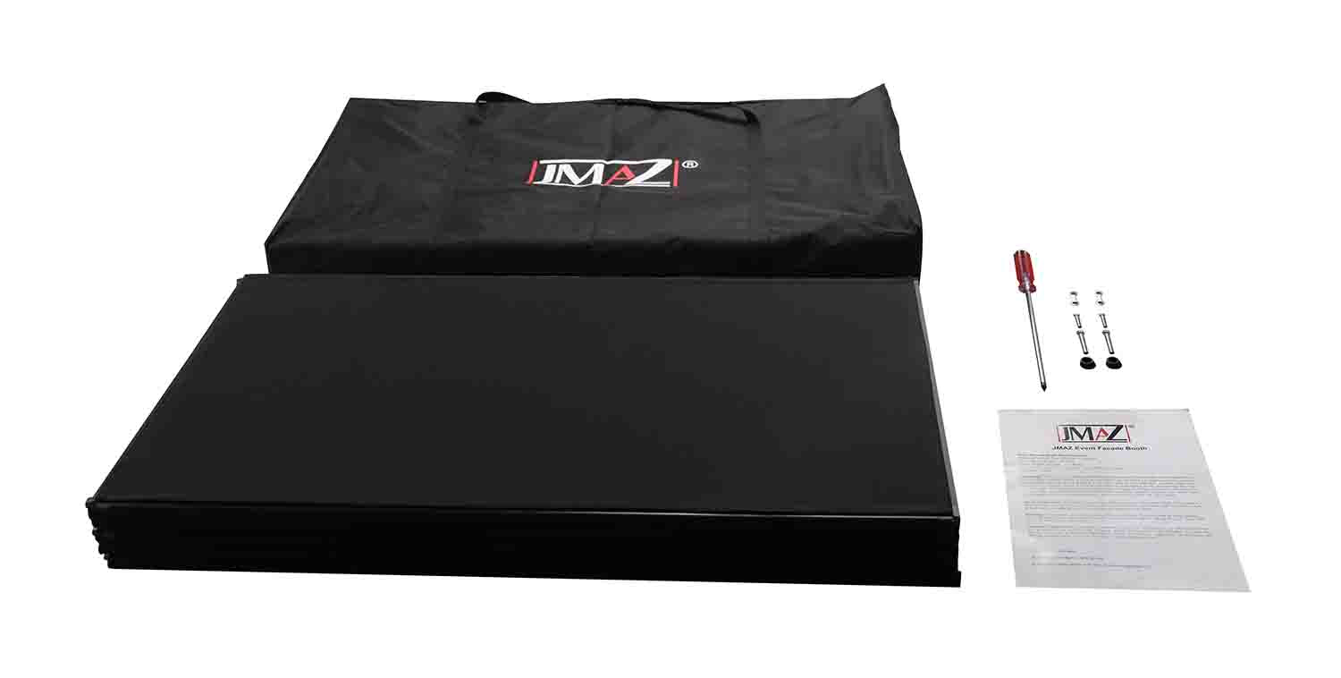 JMAZ JZ5006 Event Booth Facade 5 Panel - Black - Hollywood DJ