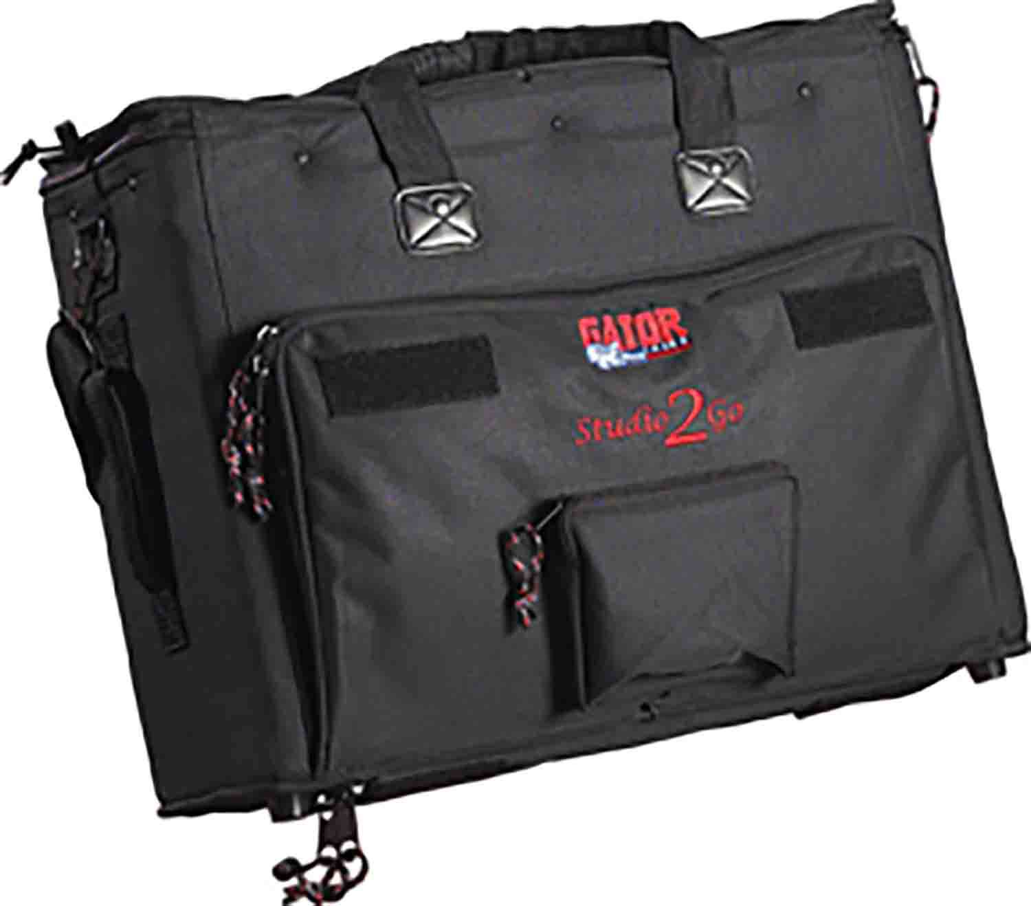 Gator Cases GSR-2U Padded Rack Bag for Laptop Over 2-Space Rack - Hollywood DJ