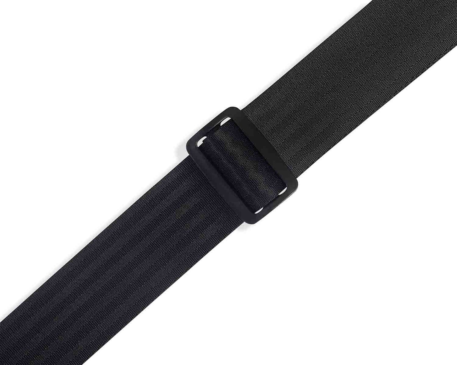 Levy's Leathers M8SB-BLK 2” Wide Seatbelt Guitar Strap - Black - Hollywood DJ