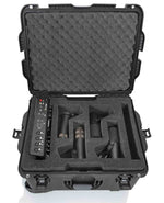 Gator Cases GWP-TITANRODECASTER4 Titan Case for Rodecaster Pro, 4 Mics and 4 Headsets - Hollywood DJ