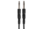 Hosa CSS-103 Balanced Interconnect Cable, 1/4 in TRS to Same - 3FT - Hollywood DJ