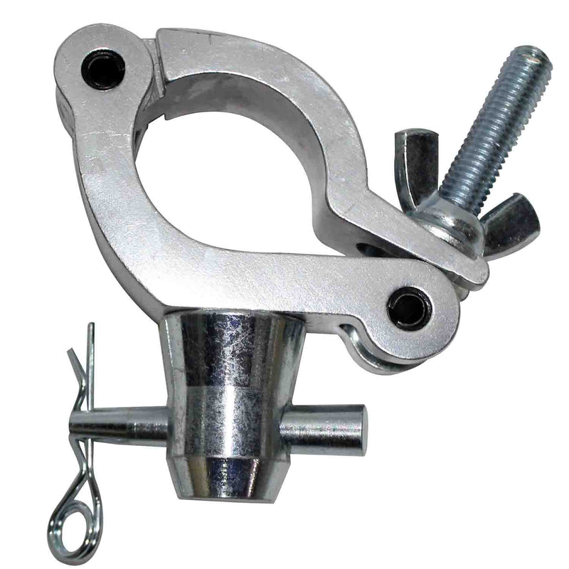 ProX T-C15 Side Entry Clamp with Reversed Elbow & Half Coupler For 2" Tube Trussing - Hollywood DJ