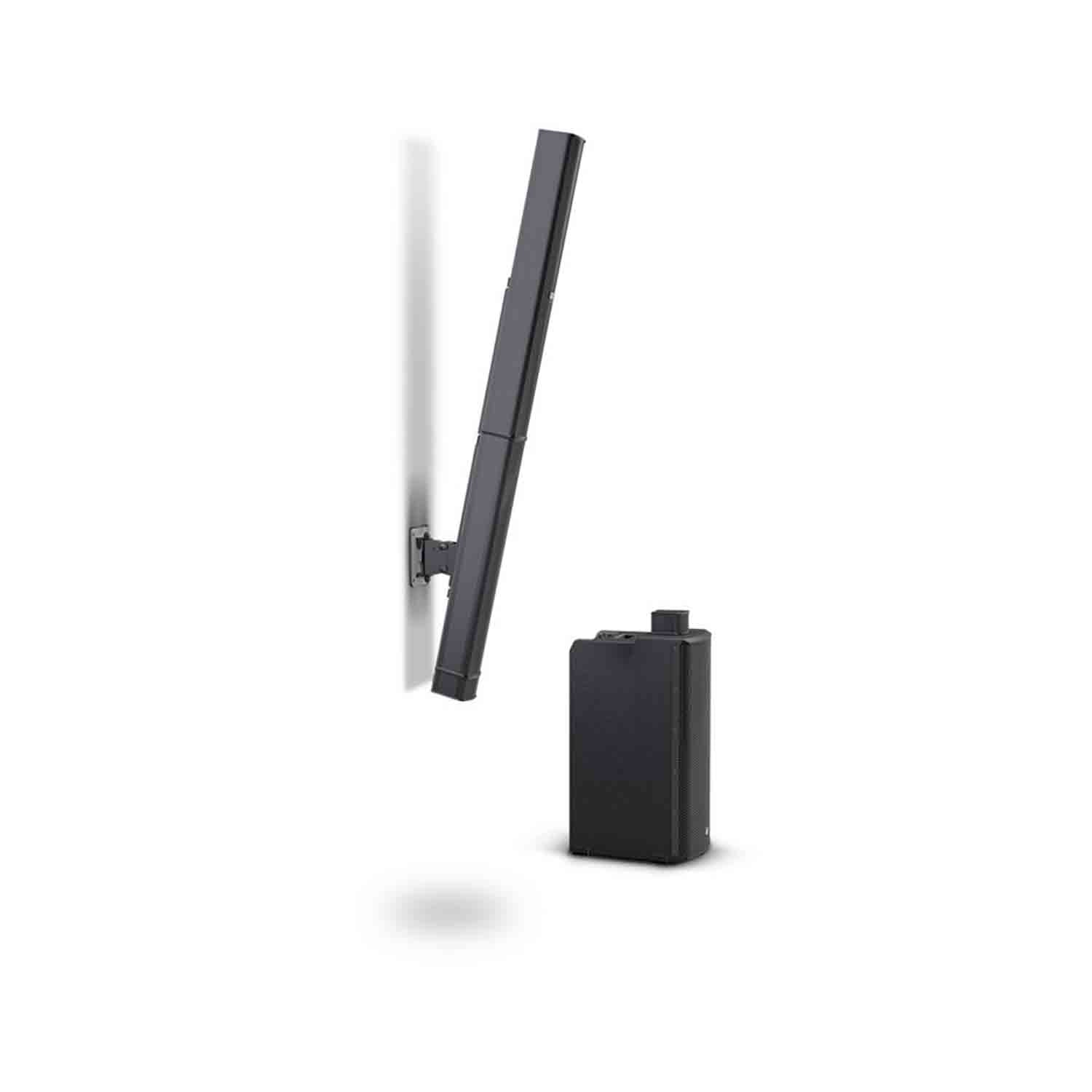 LD Systems MAUI G2 IK 2 Installation Kit for MAUI G2 Columns (Tilt And Swivel Wall Mount) - Black - Hollywood DJ