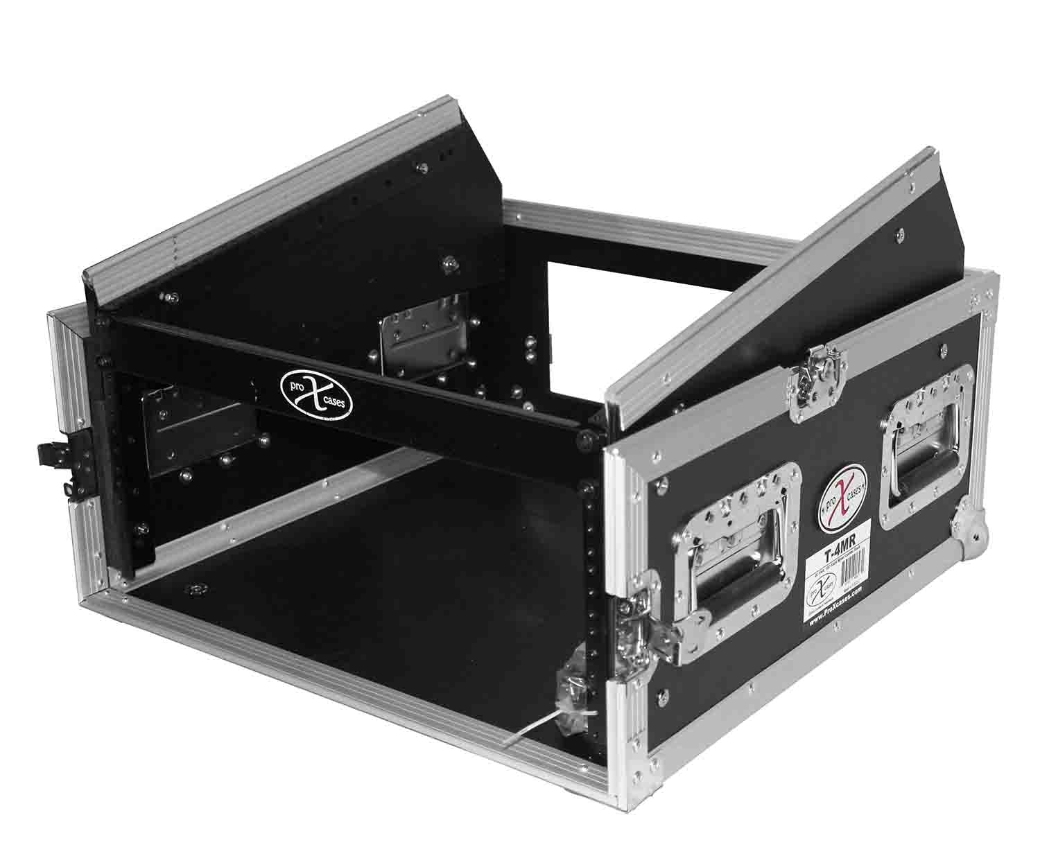 ProX T-4MRSSMK2 4U Rack x 10U Top Mixer DJ Combo Flight Case - Hollywood DJ
