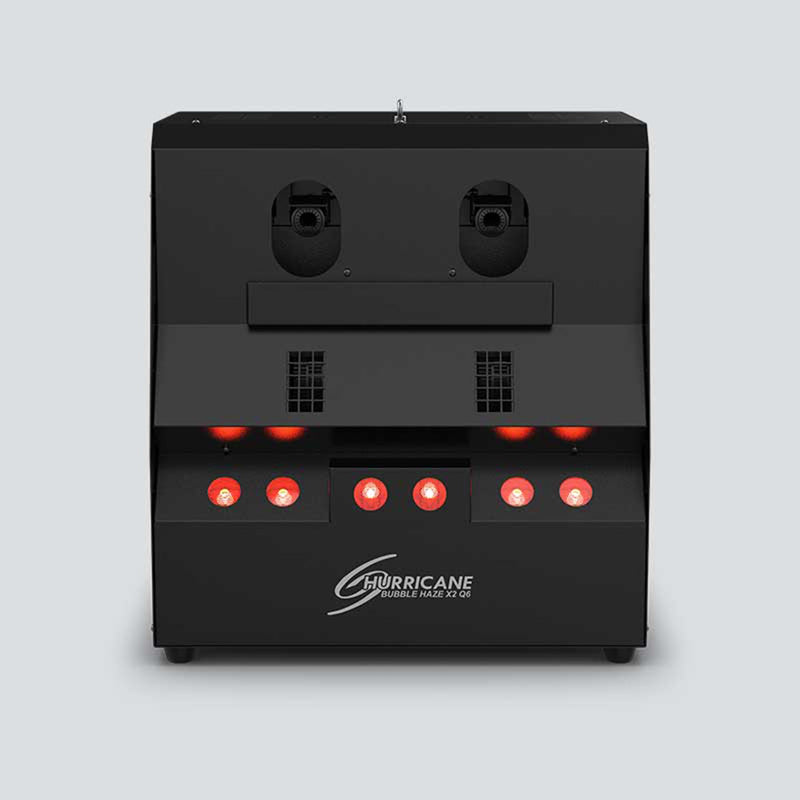 B-Stock: CHAUVET DJ Hurricane Bubble Haze X2 Q6 Bubble Haze Machine - Hollywood DJ