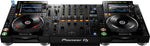 Pioneer DJ Kit of 2 CDJ3000 Professional DJ Multi Player and DJM900NXS2 Digital Pro-DJ Mixer - Black - Hollywood DJ