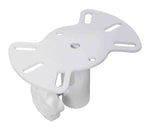 ProX X-SSMPWH, Speaker Stand Mounting Plate for Speakers and Moving Head - White - Hollywood DJ