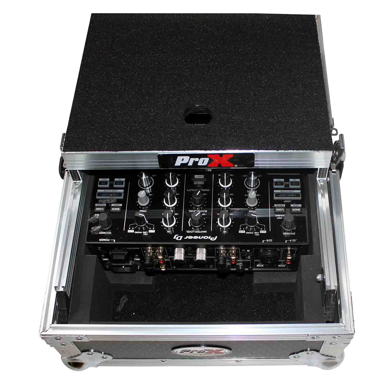 ProX XS-DJMS9LT DJ Flight Case For Pioneer DJM-S9 Mixer With Sliding Laptop Shelf by ProX Cases