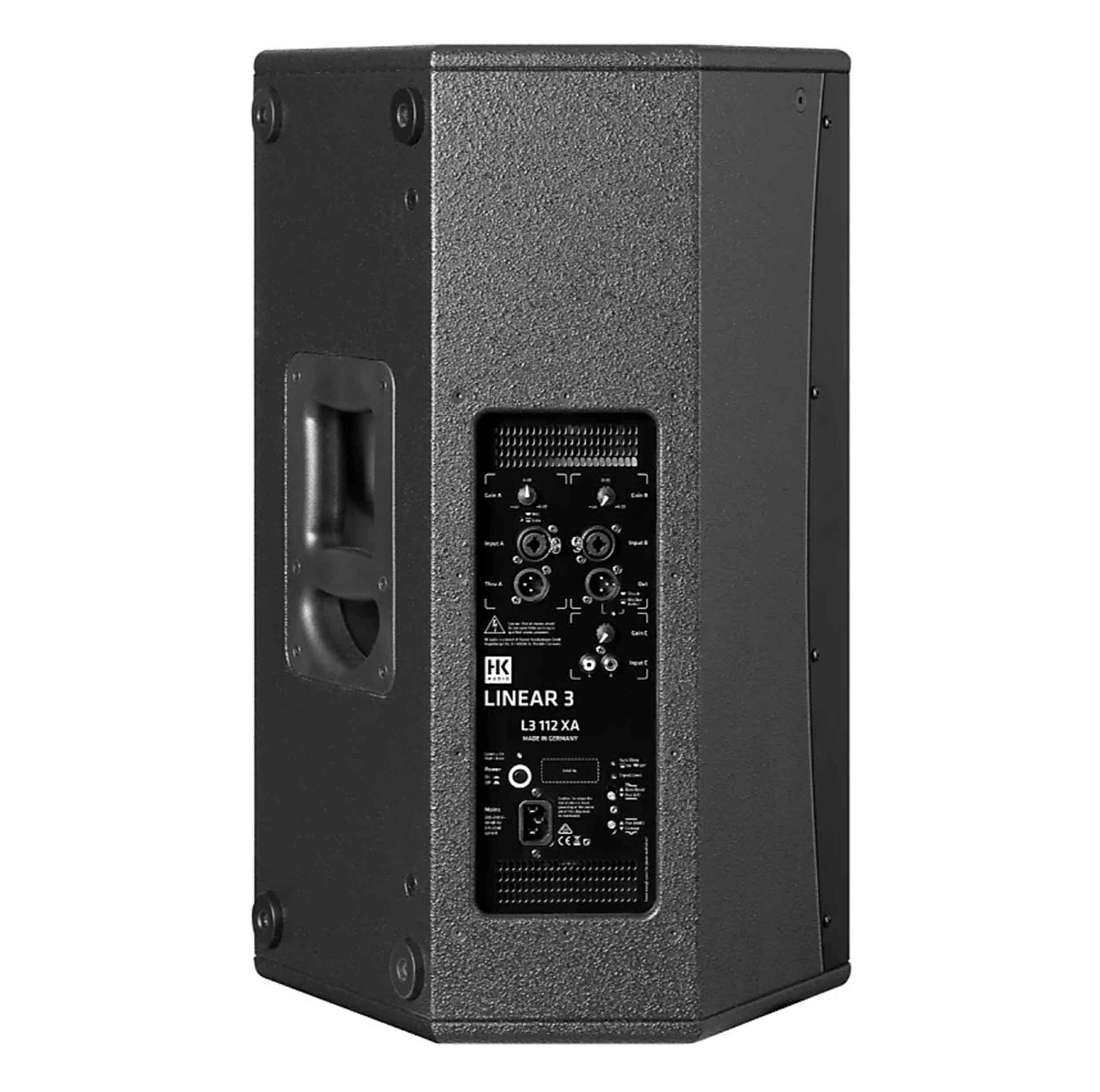 HK Audio L3-112XA, 1200W 12-Inch Powered Speaker and Monitor - Black - Hollywood DJ