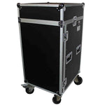 ProX T-18MRSSMK2, 18U Rack x 10U Top Mixer DJ Combo Flight Case - Hollywood DJ