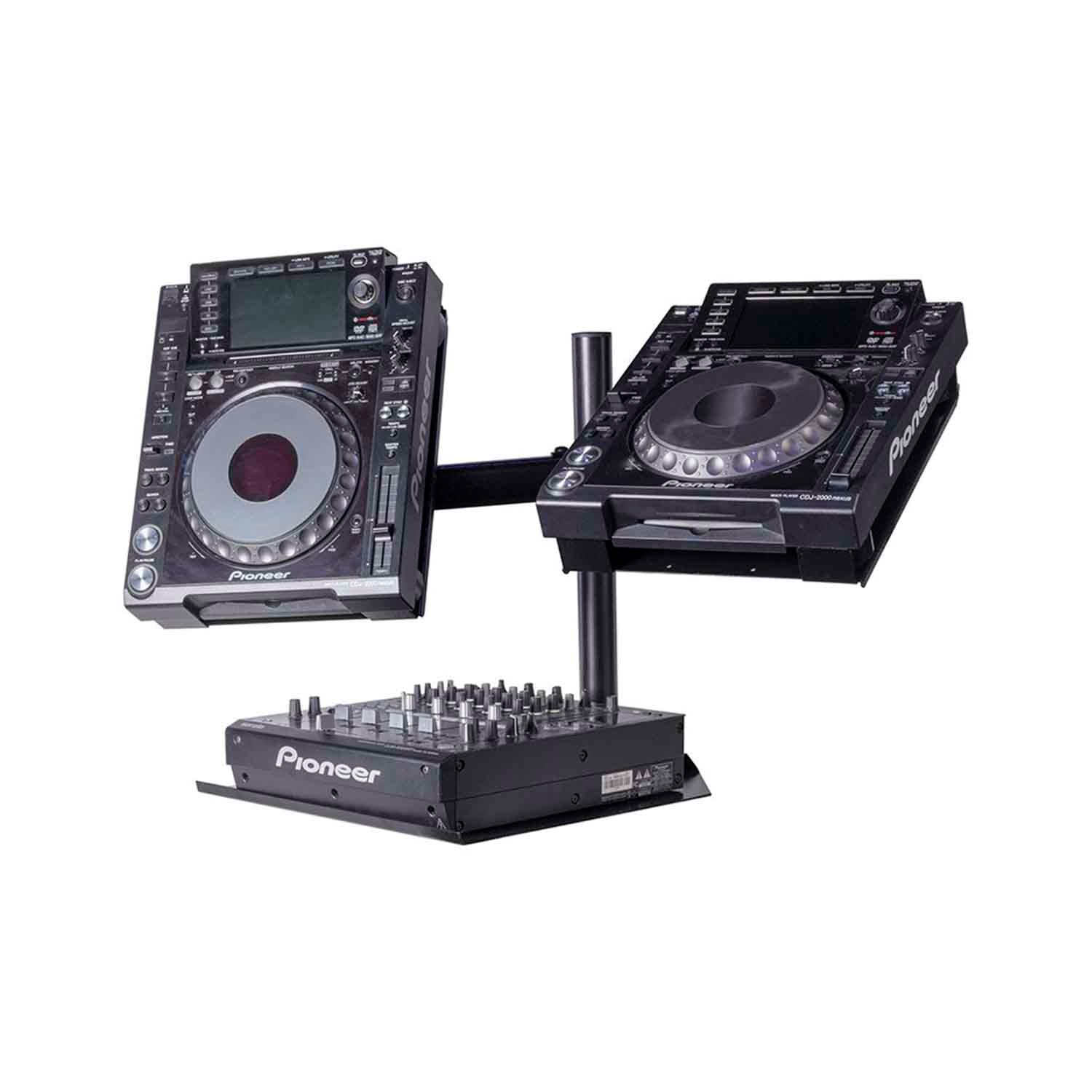 Headliner HL22000 Avalon CDJ Stand With Independently Adjustable Twin Arms - Hollywood DJ