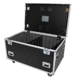 PROX XS-UTL483030W MK2 TruckPaX Heavy-Duty Truck Pack Utility Flight Case W-Divider and Tray Kit - 1/2 Inch Plywood - Hollywood DJ