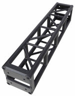 ProX XT-BT1206 BLK, 3mm Wall BoltX Black Bolted 12 Inch Professional Box Truss Segment - 6 Feet - Hollywood DJ