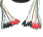 ProX XC-MEDOOZA50, 10 RCA Channel + 3 Power Cable for Marine and Car Audio - 50 Feet - Hollywood DJ